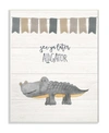 Stupell Industries See Ya Later Alligator Wall Plaque Art, 10" X 15" In Multi