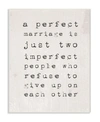 Stupell Industries A Perfect Marriage Wall Plaque Art, 10" X 15" In Multi