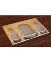 AMBESONNE MOROCCAN PLACE MATS, SET OF 4