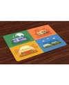 AMBESONNE RV PLACE MATS, SET OF 4