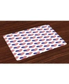 AMBESONNE 4TH OF JULY PLACE MATS, SET OF 4