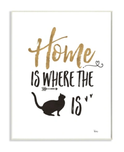 Stupell Industries Cat Lover Typography Wall Plaque Art, 10" X 15" In Multi