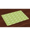 AMBESONNE ABSTRACT PLACE MATS, SET OF 4