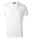Michael Kors Crewneck Cotton-jersey T-shirt In White