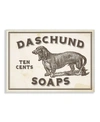 Stupell Industries Daschund Soap Vintage-inspired Sign Wall Plaque Art, 12.5" X 18.5" In Multi