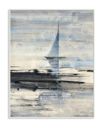 Stupell Industries Abstract Sailing Wall Plaque Art, 12.5" X 18.5" In Multi