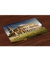 AMBESONNE THE COLOSSEUM PLACE MATS, SET OF 4