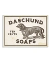 STUPELL INDUSTRIES DASCHUND SOAP VINTAGE-INSPIRED SIGN WALL PLAQUE ART, 10" X 15"