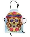 AMBESONNE DAY OF THE DEAD APRON