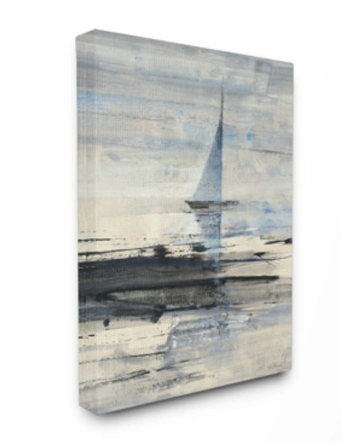 Stupell Industries Abstract Sailing Canvas Wall Art, 24" X 30" In Multi