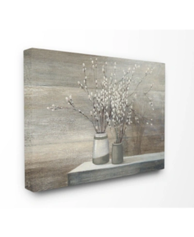 Stupell Industries Willow Still Life Canvas Wall Art, 24" X 30" In Multi