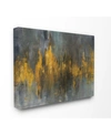 Stupell Industries Black And Gold Abstract Fire Canvas Wall Art, 24" X 30" In Multi