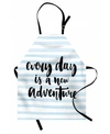 Ambesonne Inspirational Saying Apron In Multi