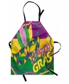 Ambesonne Mardi Gras Apron In Multi