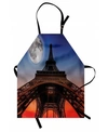 Ambesonne Eiffel Tower Apron In Multi