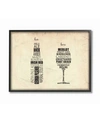 Stupell Industries Home Decor His And Hers Wine And Beer Kitchen Framed Giclee Art, 16" X 20" In Multi