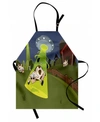 AMBESONNE CARTOON APRON