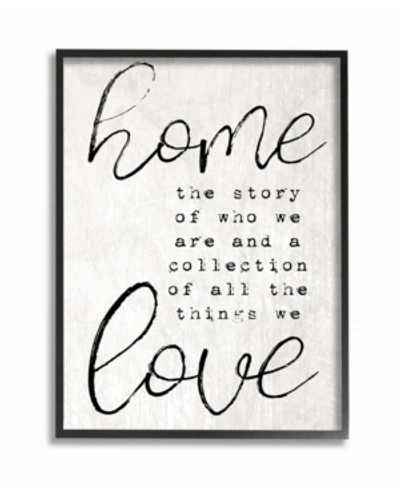 Stupell Industries Home And Love In Multi