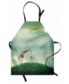 Ambesonne Giraffe Apron In Multi