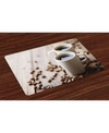 AMBESONNE COFFEE PLACE MATS, SET OF 4