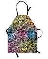 AMBESONNE ZEBRA PRINT APRON