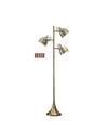 Artiva Usa Caprice 64" Led Floor Lamp In Bronze