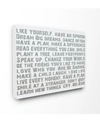 Stupell Industries Home Decor Like Yourself Inspirational Typography Cavnas Wall Art, 16" X 20" In Multi