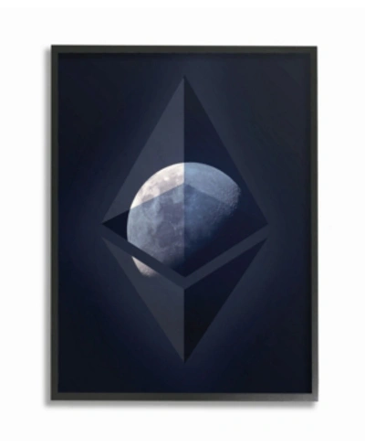 Stupell Industries Ethereum On The Moon Framed Giclee Art, 11" X 14" In Multi