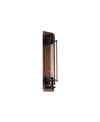Cwi Lighting Kiera 1 Light Wall Sconce In Dark Brown