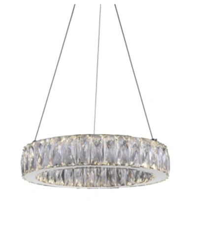 Cwi Lighting Juno Led Chandelier In Chrome