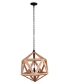 Cwi Lighting Lante 3 Light Chandelier In Nude Or Na