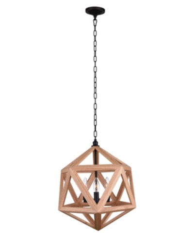 Cwi Lighting Lante 3 Light Chandelier In Nude Or Na