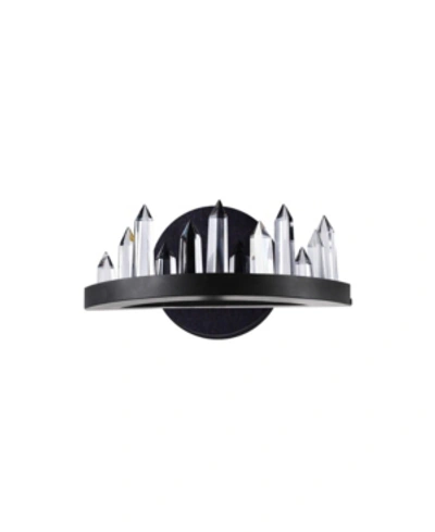 Cwi Lighting Juliette Led Wall Sconce In Black