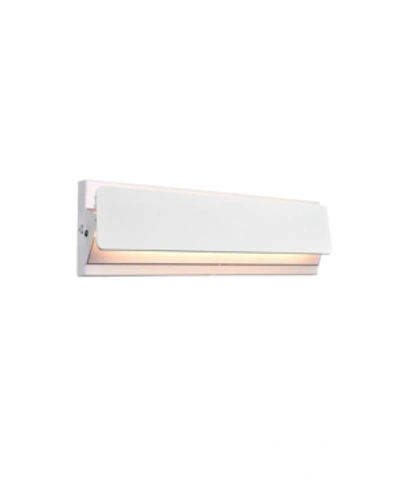 Cwi Lighting Lilliana Led Wall Sconce In White