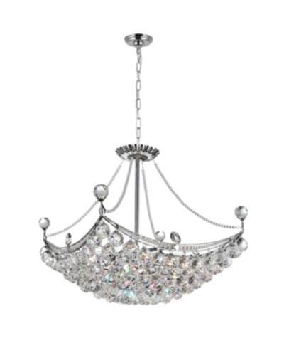 Cwi Lighting Jasmine 8 Light Chandelier In Chrome