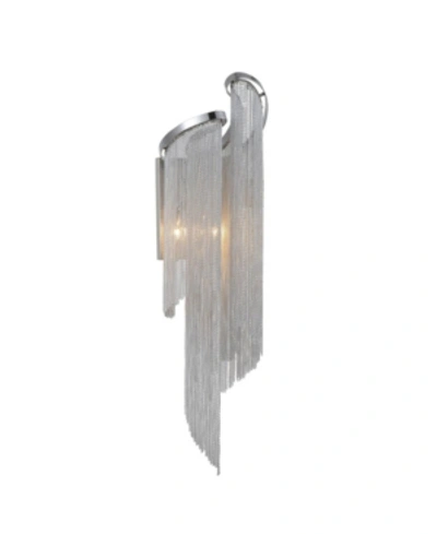 Cwi Lighting Daisy 2 Light Wall Sconce In Chrome