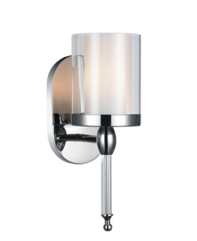 Cwi Lighting Maybelle 1 Light Wall Sconce In Chrome