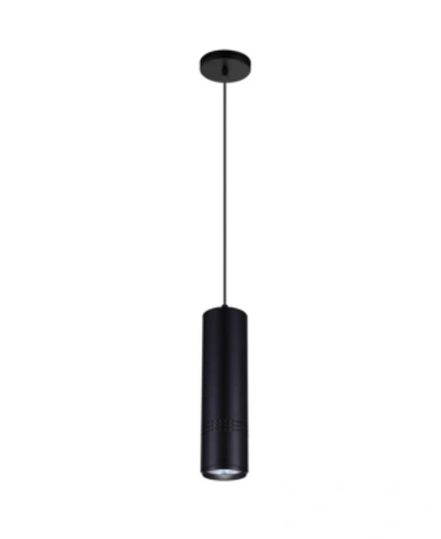 Cwi Lighting Stowe 1 Light Mini Pendant In Black