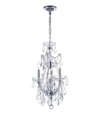 Cwi Lighting Maria Theresa 4 Light Mini Pendant In Chrome