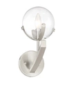 Designer's Fountain Designers Fountain Spyglass 1 Light Wall Sconce In Platinum