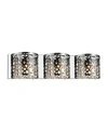 Cwi Lighting Bubbles 3 Light Wall Sconce In Chrome