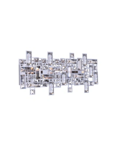Cwi Lighting Arley 4 Light Wall Sconce In Chrome