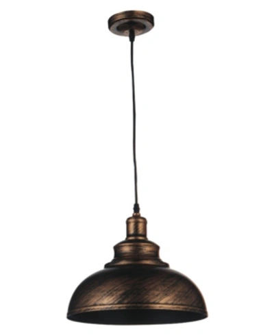 Cwi Lighting Vogel 1 Light Mini Pendant In Copper