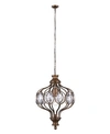 Cwi Lighting Altair 1 Light Chandelier In Bronze