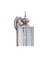 DESIGNER'S FOUNTAIN BEVELED GLASS LANTERN WALL LANTERN