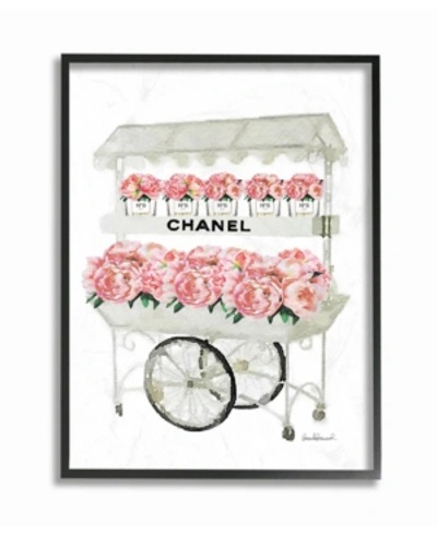 Stupell Industries Fashion Flower Stand Framed Giclee Art, 16" X 20" In Multi