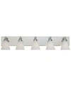 DESIGNER'S FOUNTAIN HUDSON 5 LIGHT BATH BAR