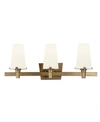 Designer's Fountain Designers Fountain Hyde Park 3 Light Bath Bar In Honey Brow