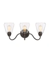 Designer's Fountain Designers Fountain Foundry 3 Light Bath In Bronze
