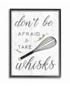 Stupell Industries Kitchen Take Whisks! Framed Giclee Art, 11" X 14" In Multi